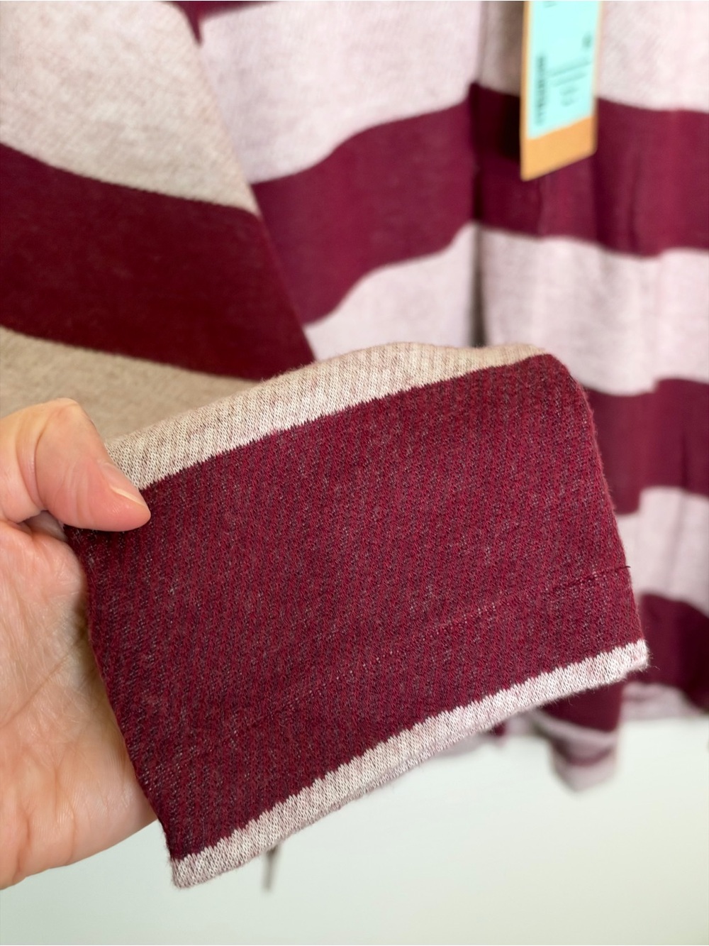 FAHERTY Legend Sweater Rugby Popover - Deep Red Rugby - Picture 12 of 13